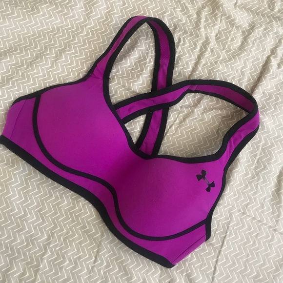 under armour push up sports bra